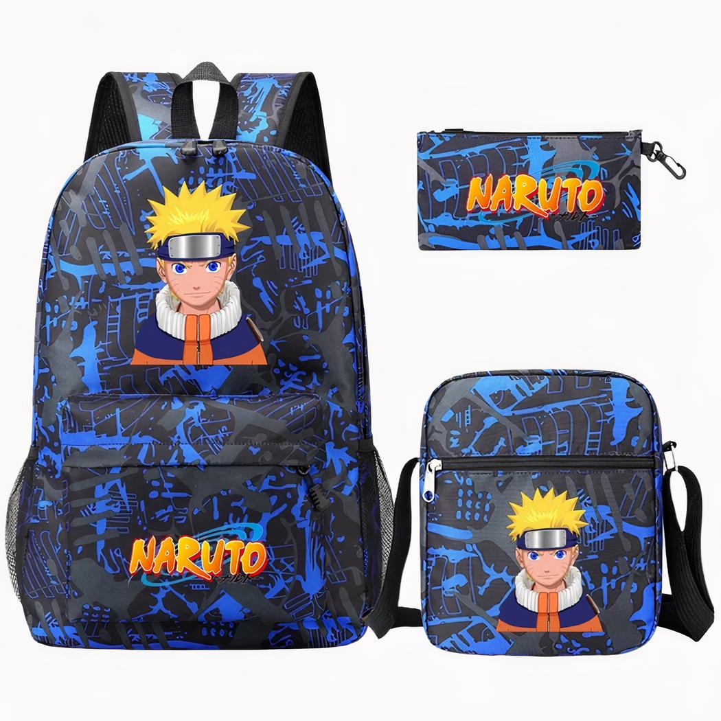 Sac à dos Naruto bleu et noir