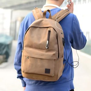 Grand sac à dos avec chargeur USB