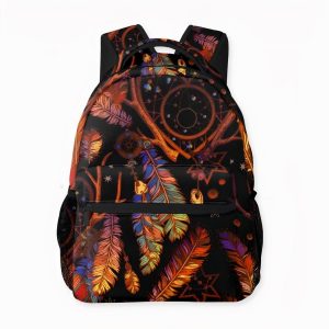 Sac à dos tribal attrape-rêve pour femme