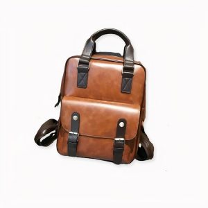 Sac à dos cartable pour femme vintage