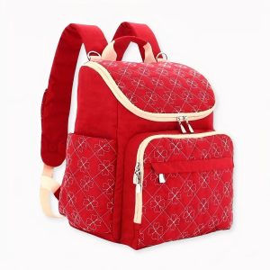 Sac à dos à langer pratique aux motifs tendance