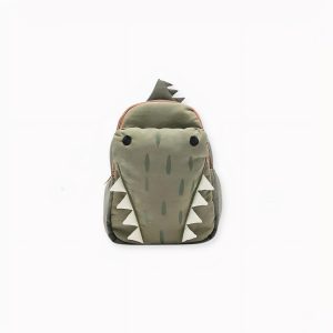 Sac À Dos Crocodile Vert En 3d