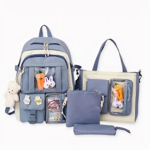 Sac à dos à multipoches pour adolescente