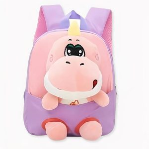 Sac À Dos Pour Enfant Peluche Dinosaure Violet