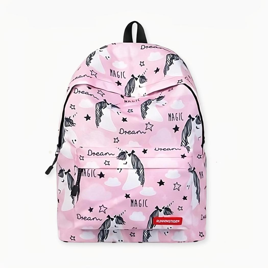 Sac à dos girly avec licornes