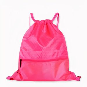 Sac à dos de sport souple fermeture à cordons