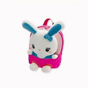 Sac À Dos D’école En Peluche De Lapin Pour Enfants