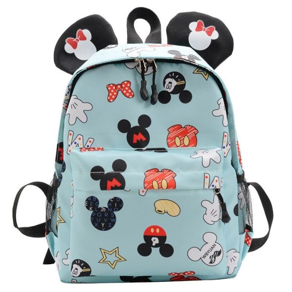 Sac à dos avec imprimé bleu Disney