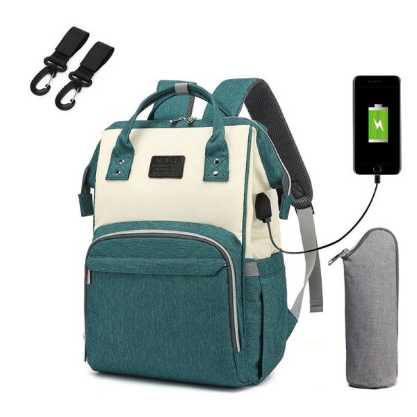 Sac à dos bébé avec chargeur téléphone
