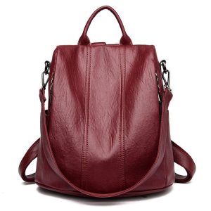 sac à dos en simili cuir chic