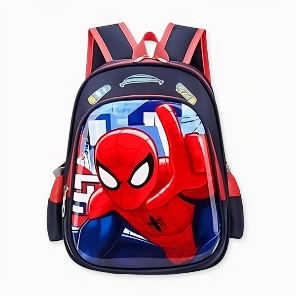 Sac à dos d’école Spiderman au design brillant
