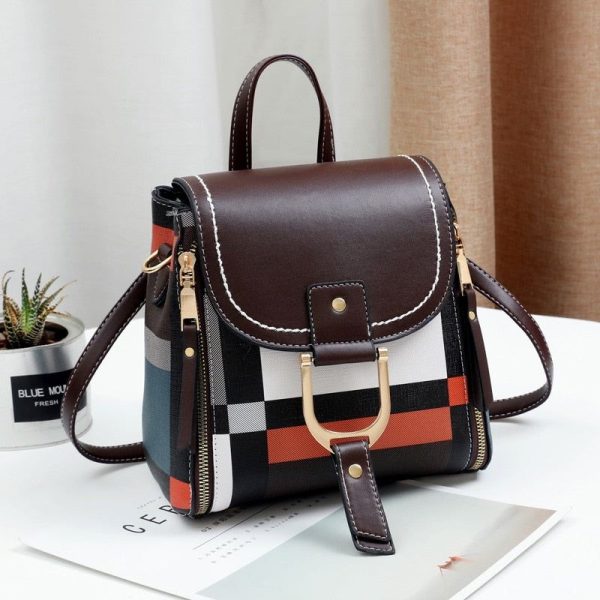 Sac À Dos De Ville Femme En Cuir Pu