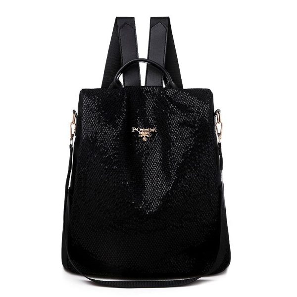 Sac à dos de ville femme noir