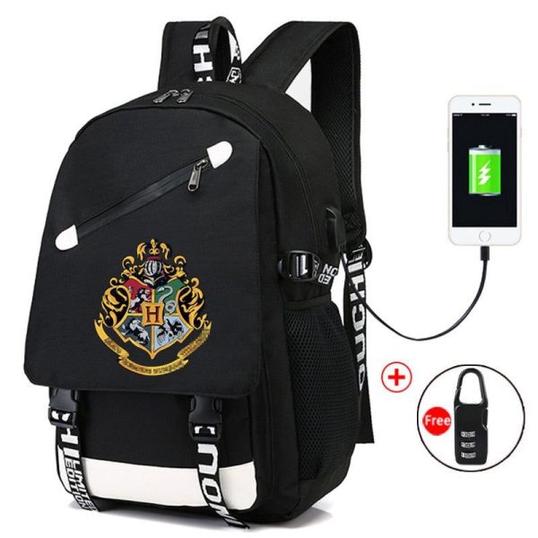 Sac à dos école Harry Potter Port USB