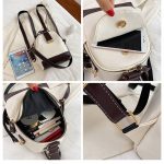 sac à dos élégant simili cuir à boucle