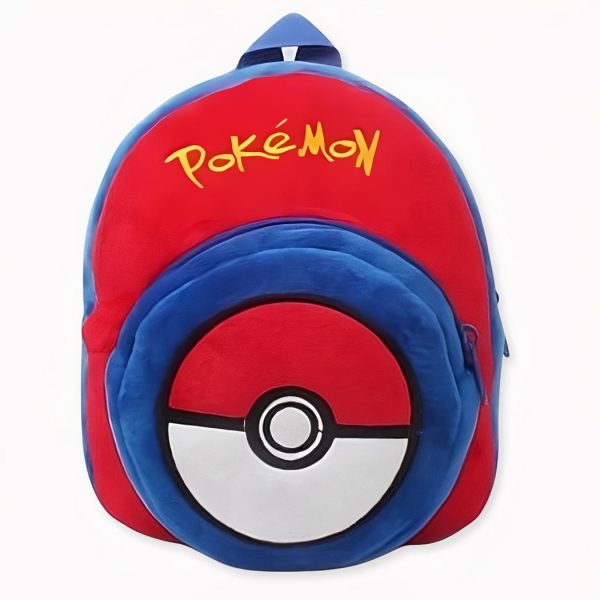 Sac à dos en peluche Pokéball