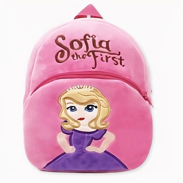 Sac à dos en peluche Princesse Sofia