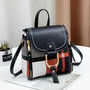Sac à dos faux cuir vintage pour femme