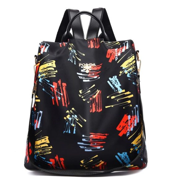 Sac à dos femme avec dessin coloré