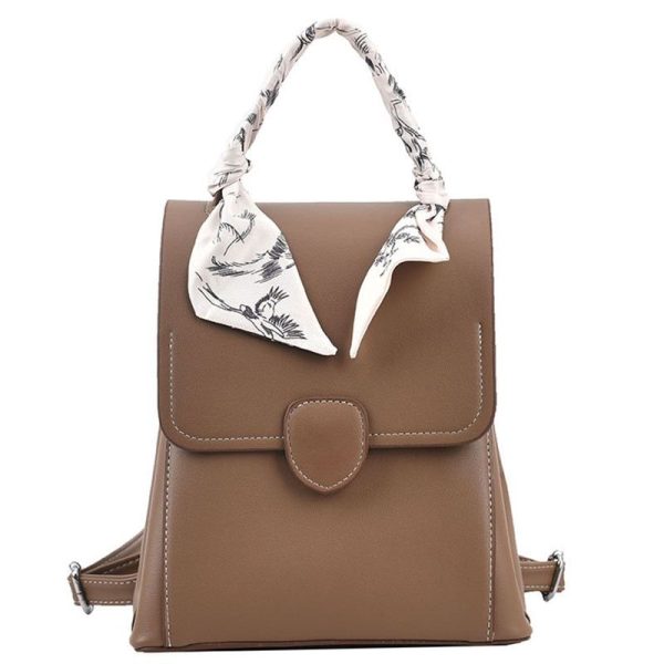 Sac à dos femme en simili cuir à bandoulière