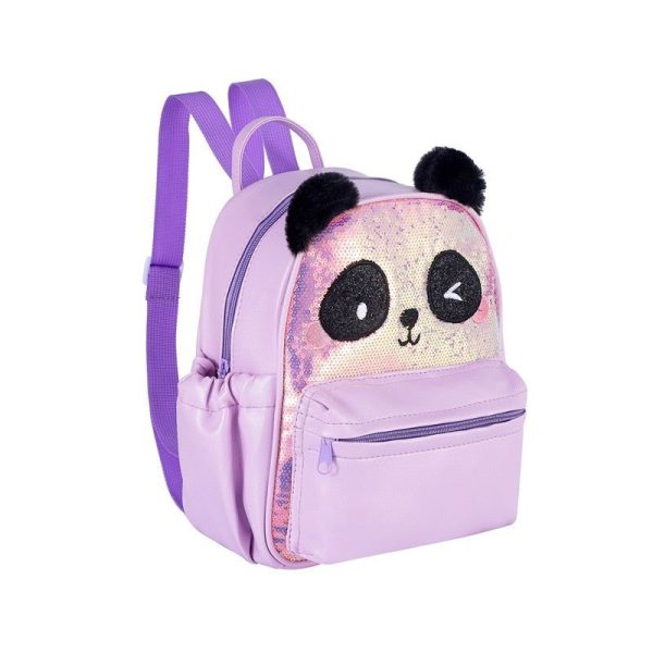 Sac à dos panda rose école pour fille