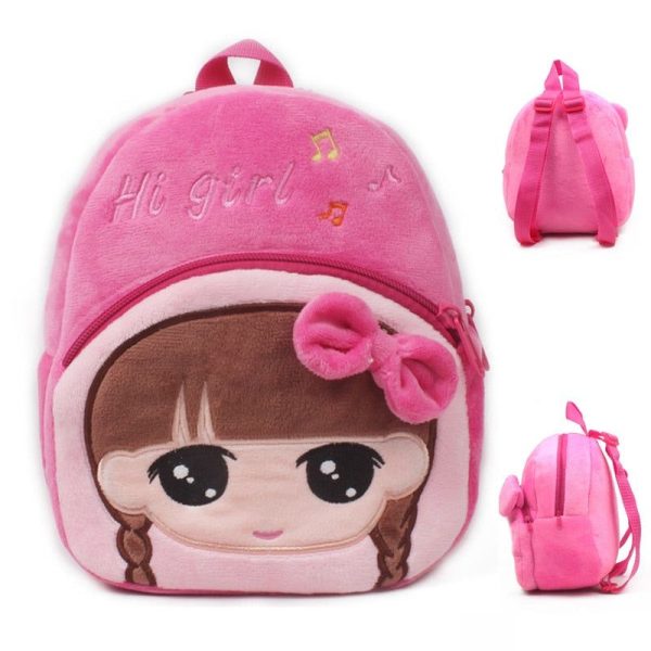 Sac À Dos Peluche Fille