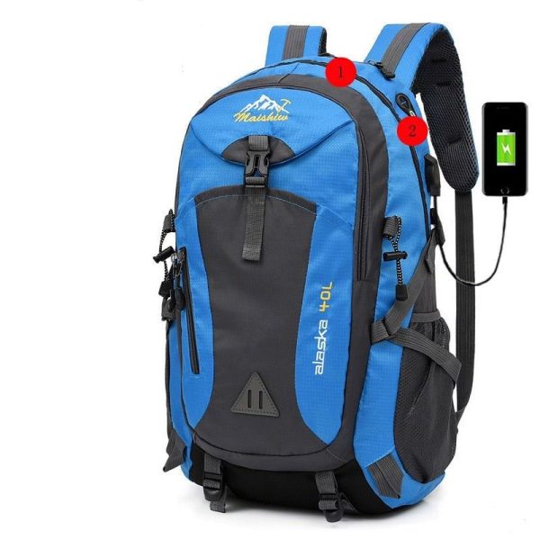 Sac à dos pour camping antivol