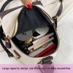 sac à dos tendance en simili cuir femme