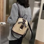 sac à dos pratique en simili cuir pour femmes