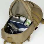 Petit Sac À Dos Camouflage Gris